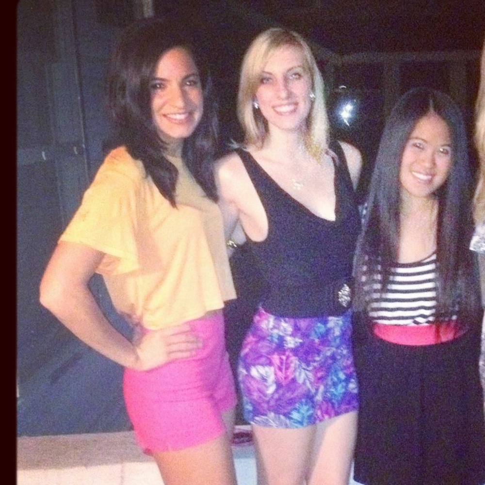 Hot Pink H&M High-Waisted Shorts